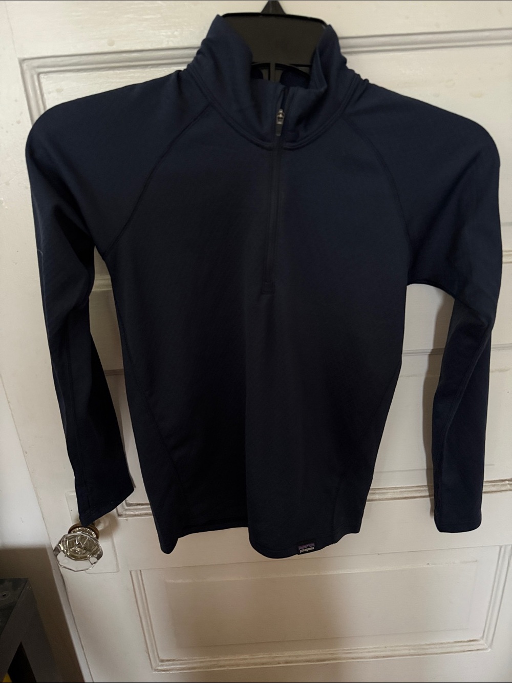 Patagonia Navy Half-Zip Performance Top